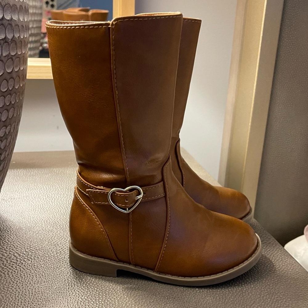 Children’s place Toddler Girl High boots with heart detail